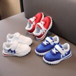 Kids Hook and Loop Athletic Sneakers