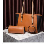 Ladies 3 Pieces Handbag Set for Travel Work Shopping School